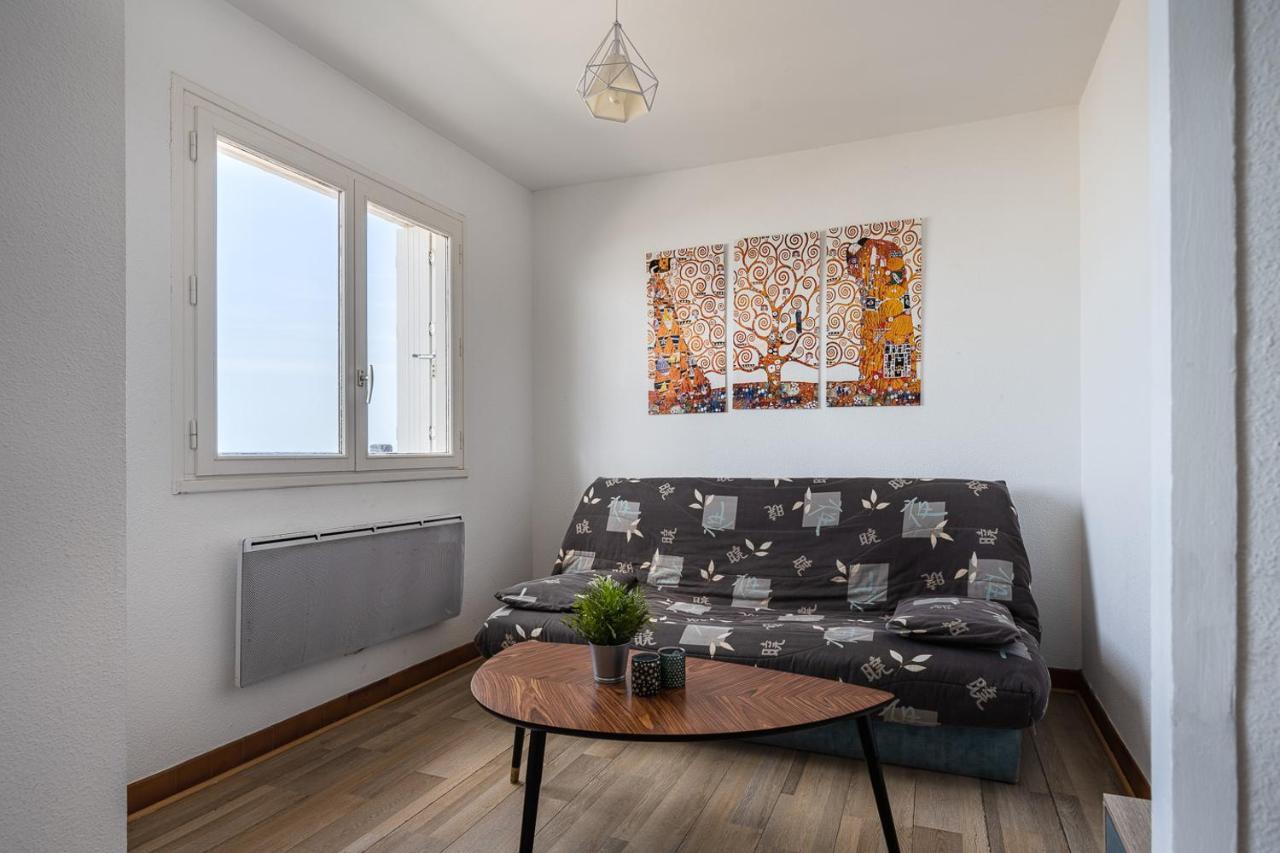 Charmant Appartement Face A La Mer Avec Balcon 乌尔加特 外观 照片
